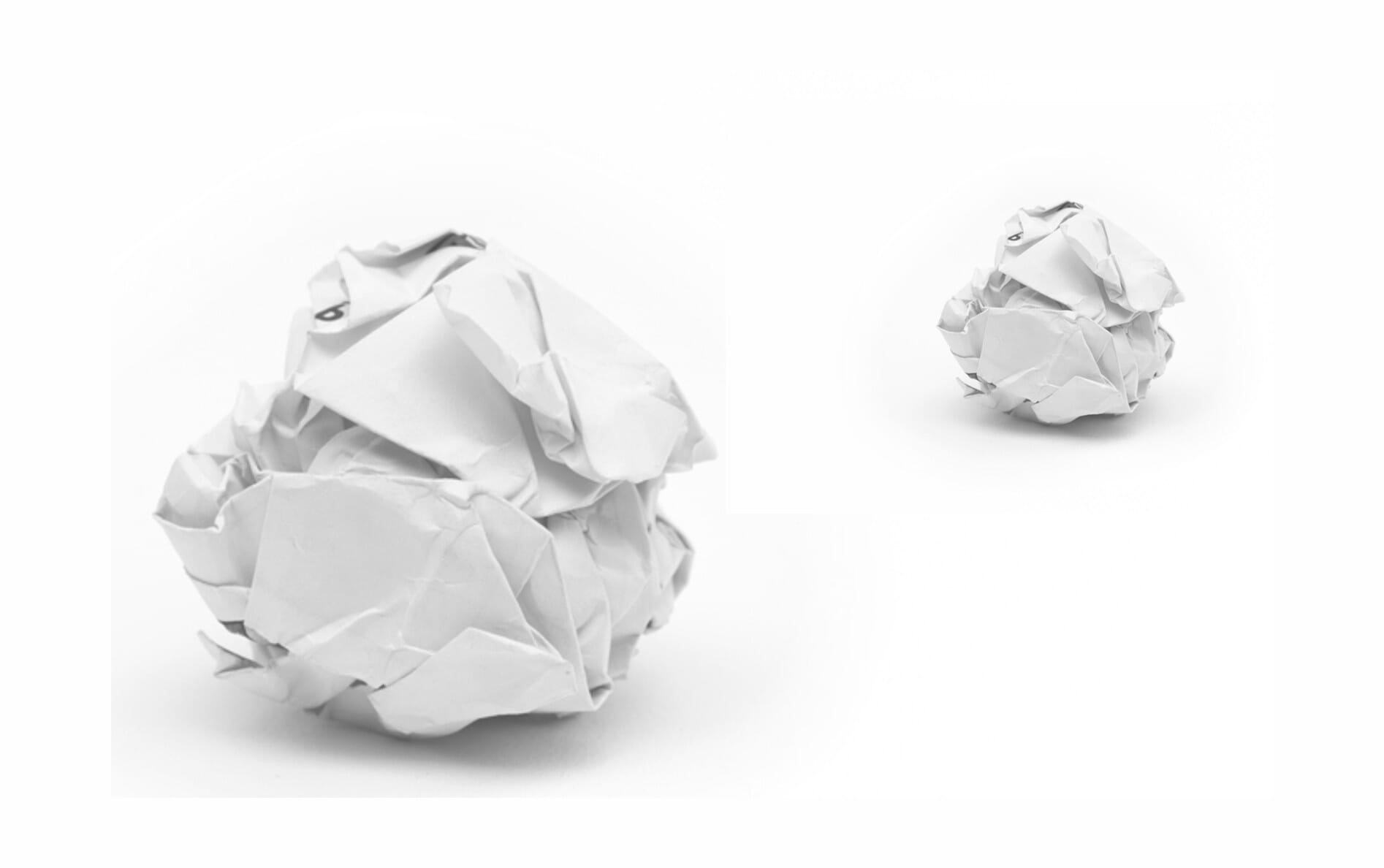 Home Crumpled Up Paper - Home -