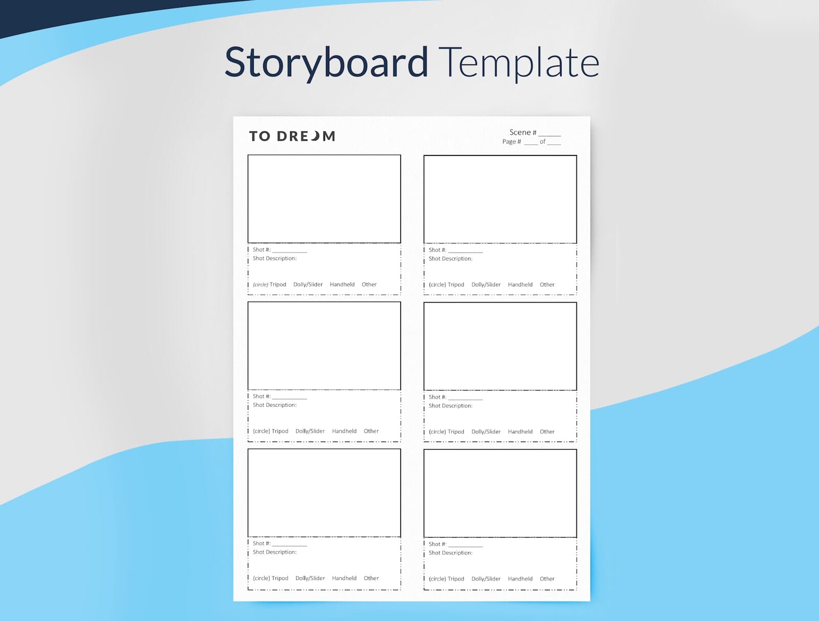 Google Docs Storyboard Template Master Template